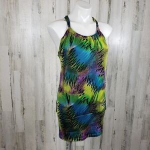 R. Mark's bright colorful mini dress size small